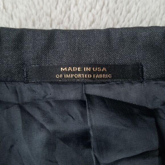 Hart Schaffner Marx Gold Trumpeter Blazer Men's 42R Grey Suit Jacket Nordstrom - Picture 7 of 14